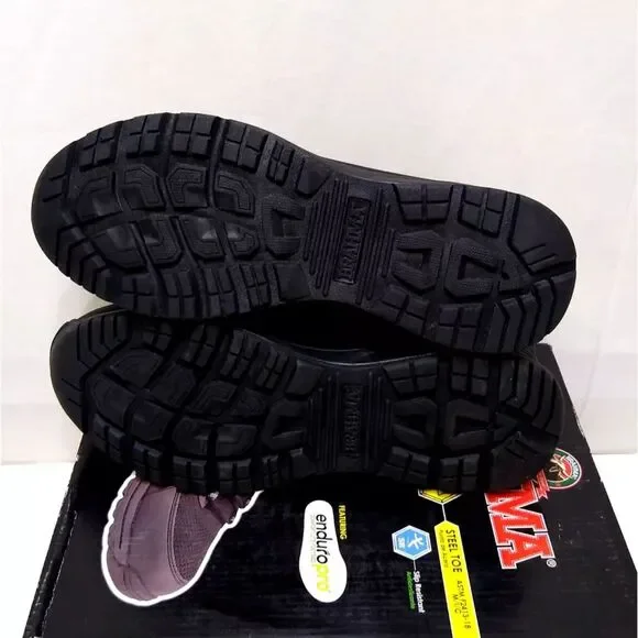 Steel Toe Boots . Size: 9 . Slip Resistant . Breathable Knit . Comfort Insole - Picture 7 of 7